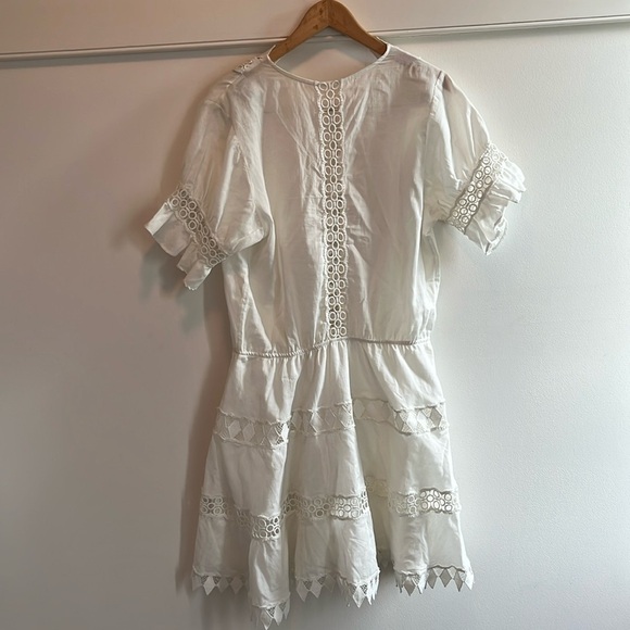 Anthropologie Peixoto Embroidered Lace Cover-Up Dress Size L NWT READ - Picture 10 of 17